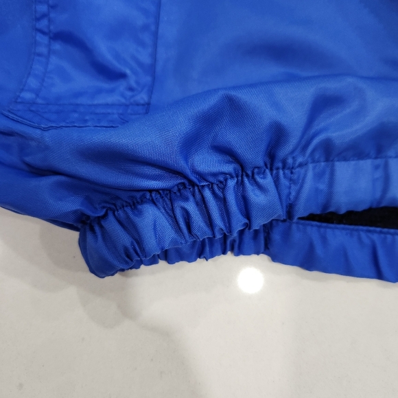 Vintage Marlboro Unlimited Jacket Mens Medium Blue Windbreaker Full Zip Hooded - Picture 6 of 12